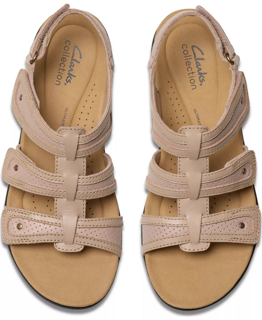 Clarks Laurieann Ivy Rip Tape Casual Sandals