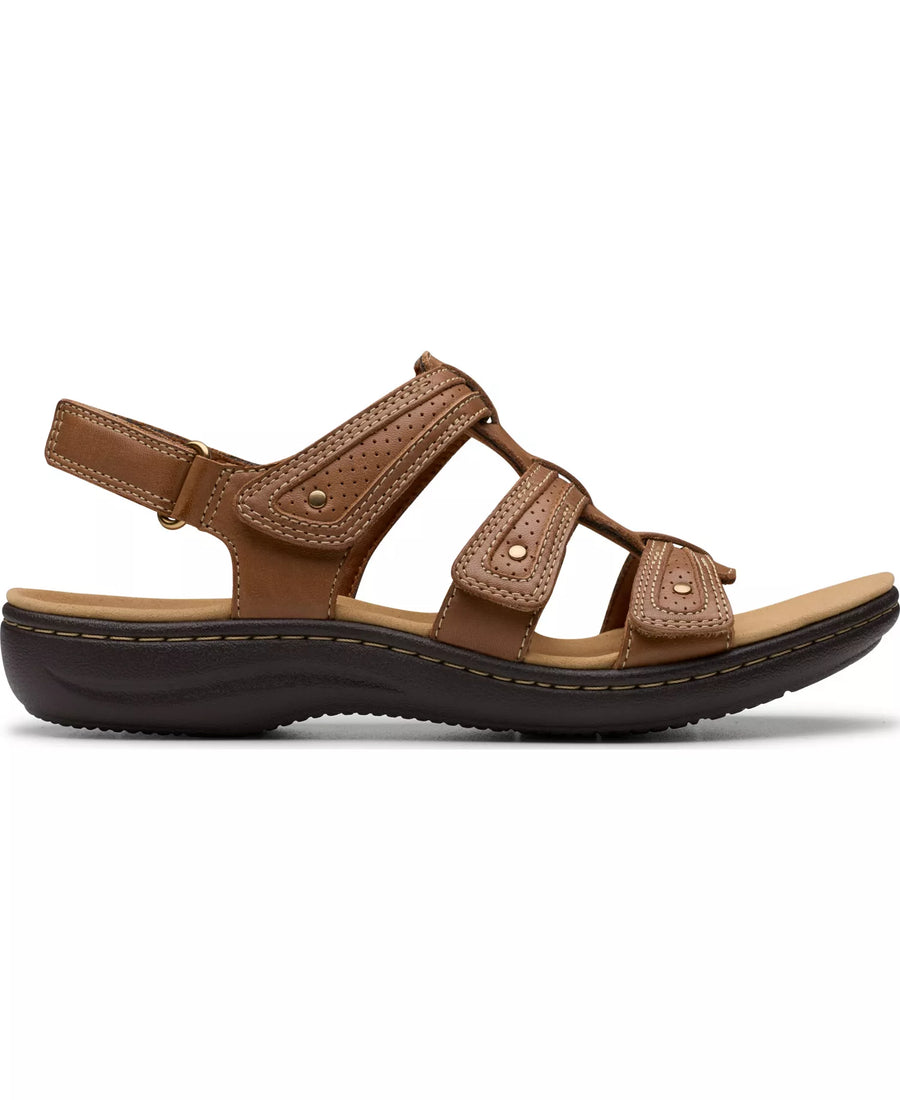 Clarks Laurieann Ivy Rip Tape Casual Sandals