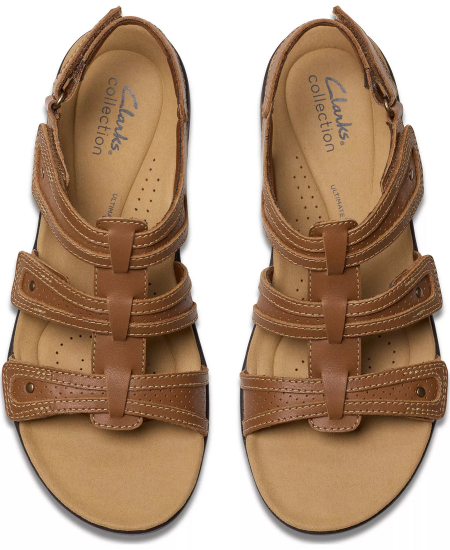 Clarks Laurieann Ivy Rip Tape Casual Sandals