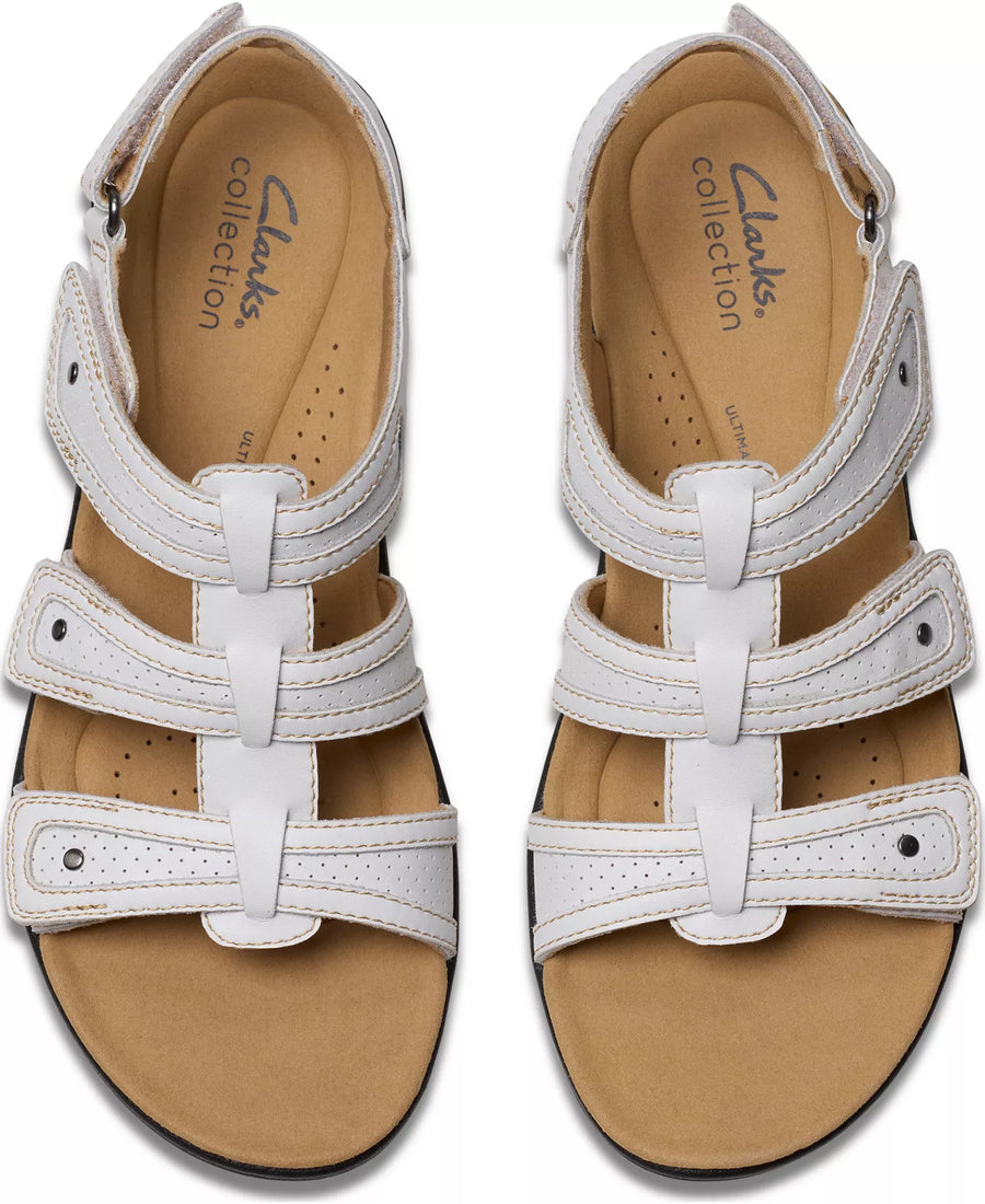 Clarks Laurieann Ivy Rip Tape Casual Sandals