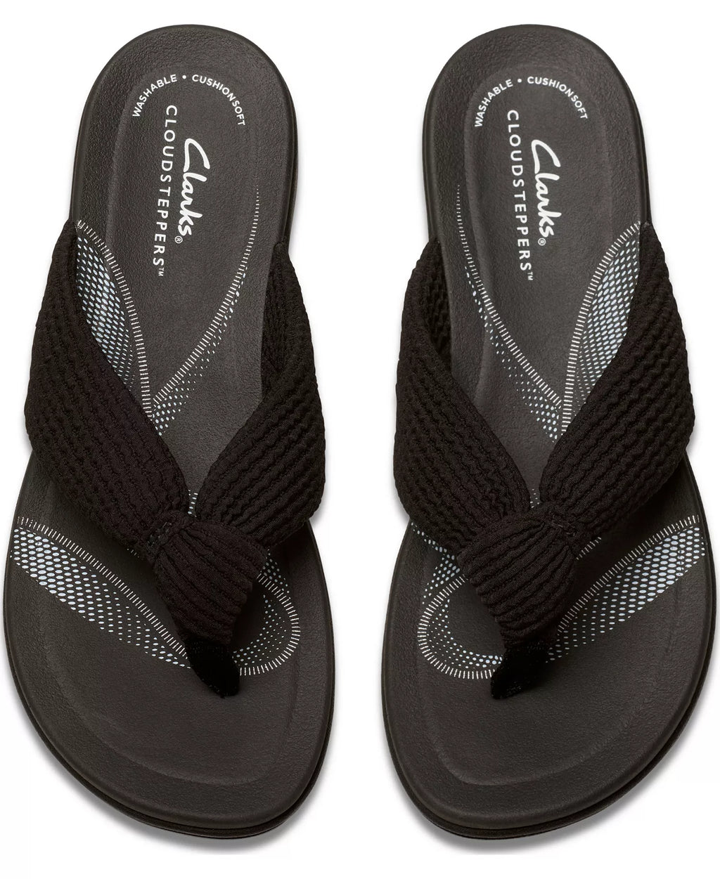 Clarks Cloudsteppers Breeze Rae Erin Slip-On Flat Sandals