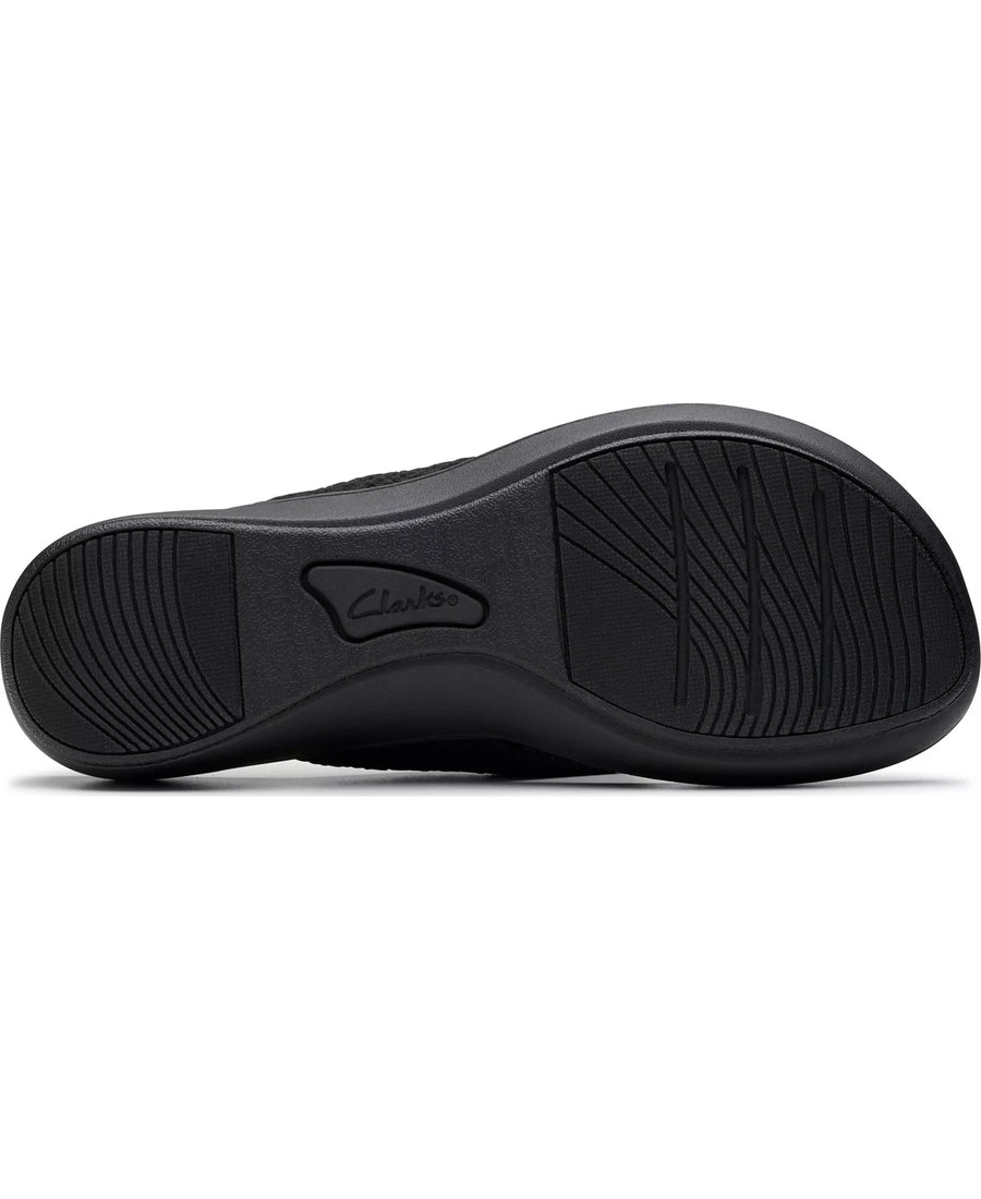 Clarks Cloudsteppers Breeze Rae Erin Slip-On Flat Sandals