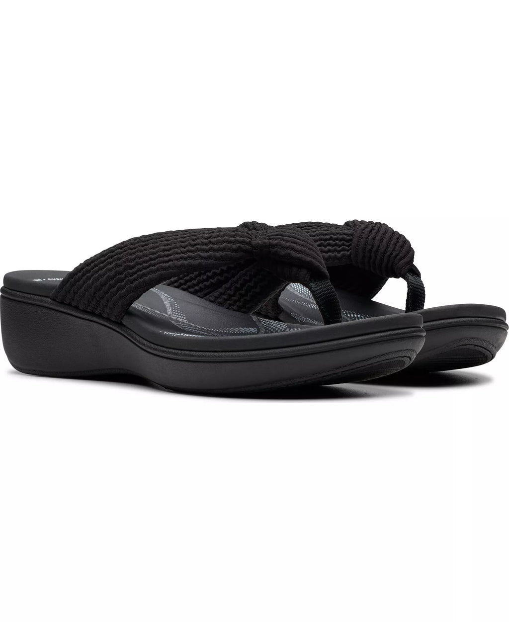 Clarks Cloudsteppers Breeze Rae Erin Slip-On Flat Sandals