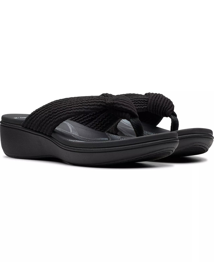 Clarks Cloudsteppers Breeze Rae Erin Slip-On Flat Sandals