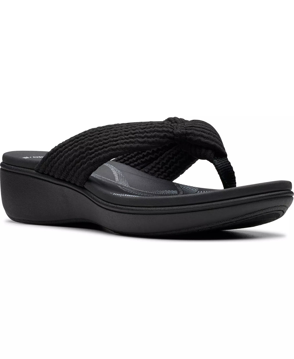 Clarks Cloudsteppers Breeze Rae Erin Slip-On Flat Sandals