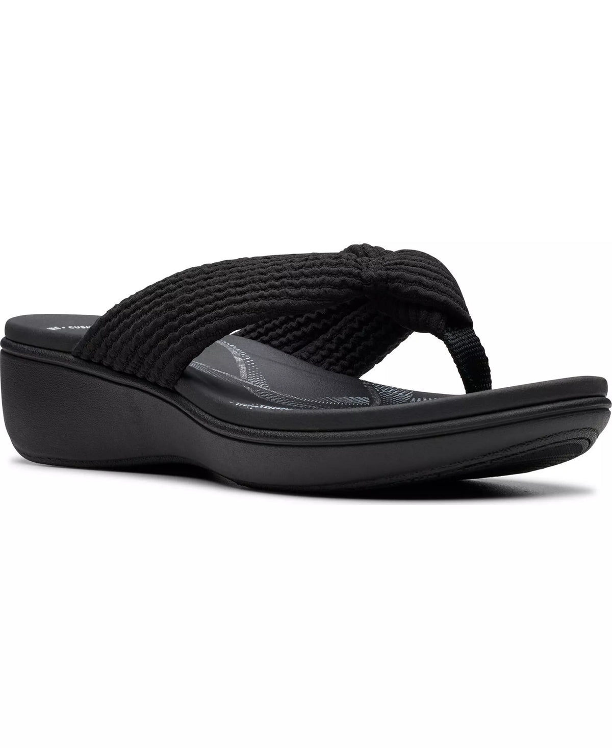 Clarks Cloudsteppers Breeze Rae Erin Slip-On Flat Sandals