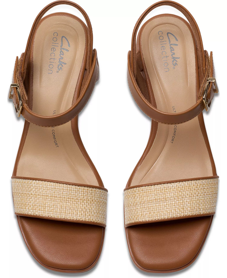 Clarks Collection Jaylan Ray Buckles Leather Sandals