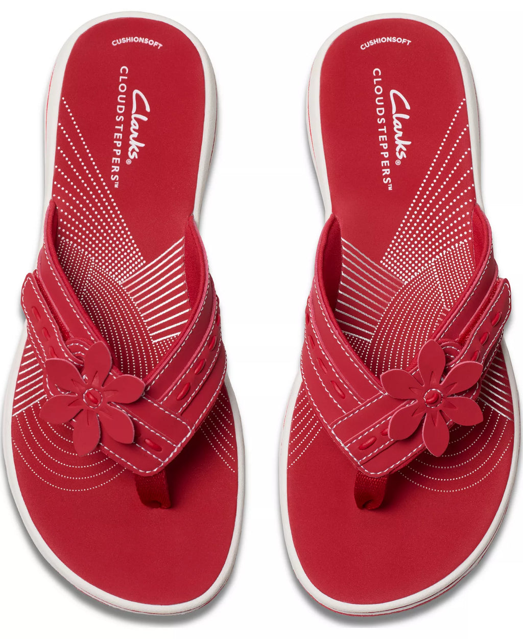 Clarks Cloudsteppers Breeze Opal H Flip-Flops