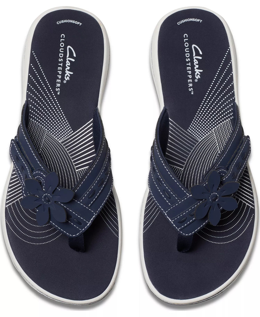 Clarks Cloudsteppers Breeze Opal H Flip-Flops