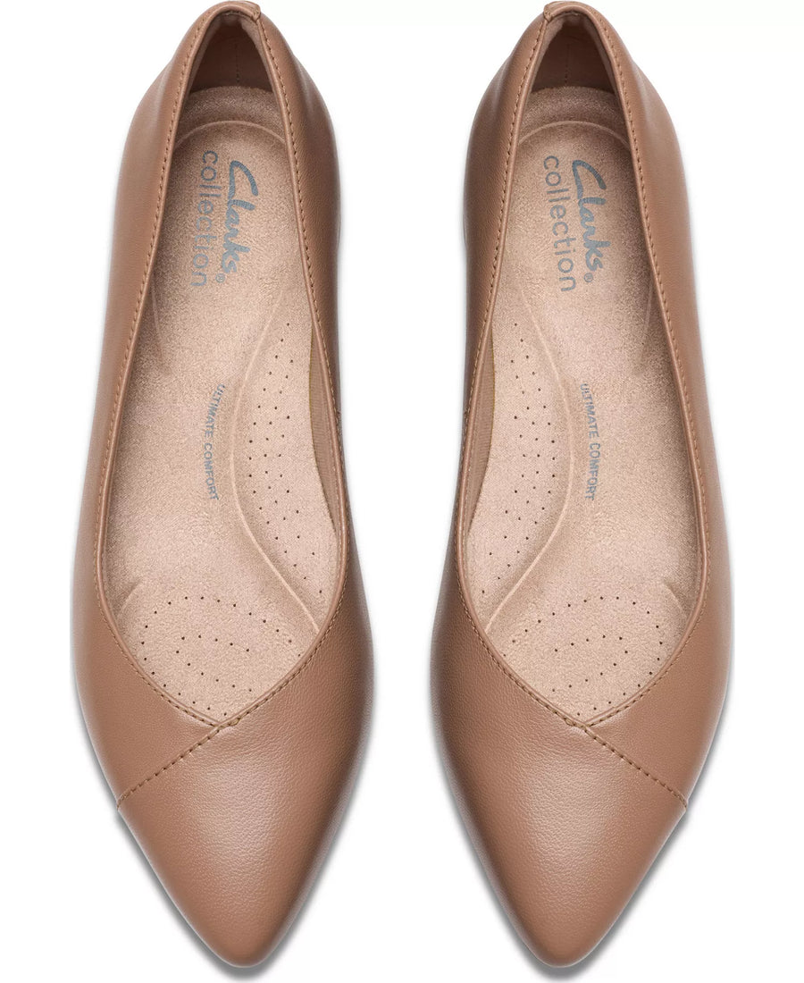 Clarks Collection Women's Natalyn Wish Pointed Toe Flats
