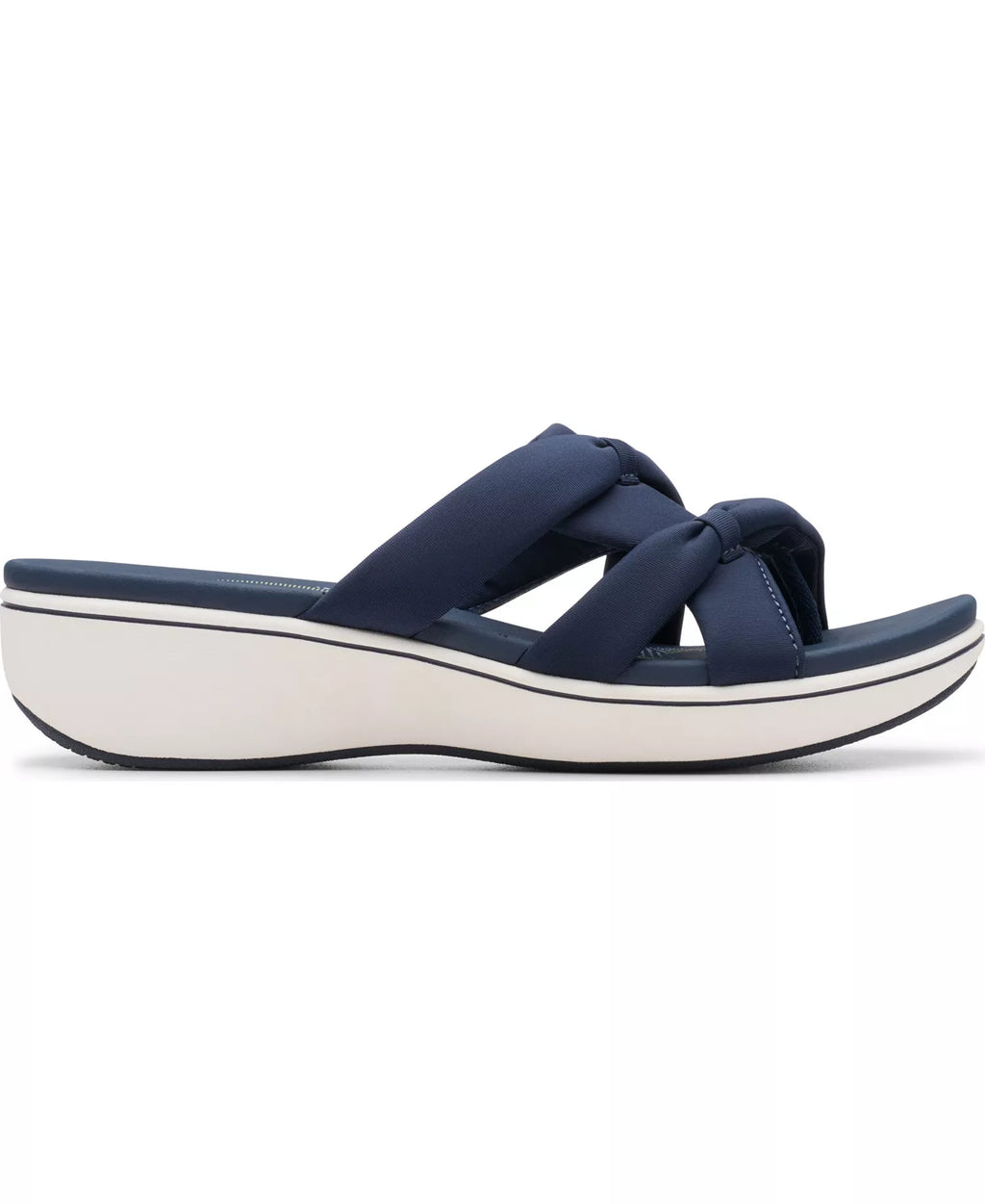 Clarks Cloudsteppers Breeze Rae Cam Slip-On Flat Sandals
