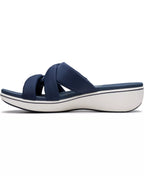 Clarks Cloudsteppers Breeze Rae Cam Slip-On Flat Sandals