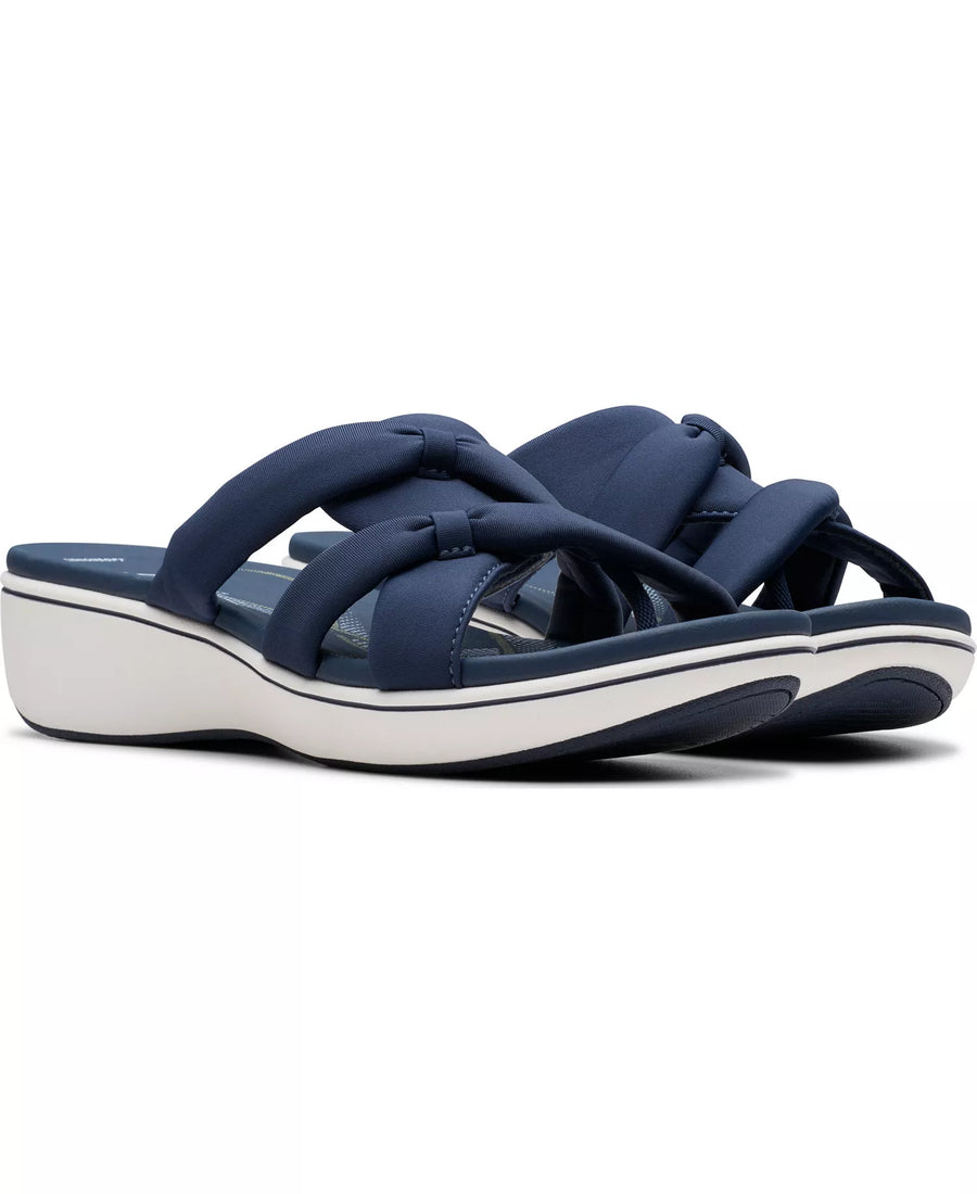 Clarks Cloudsteppers Breeze Rae Cam Slip-On Flat Sandals