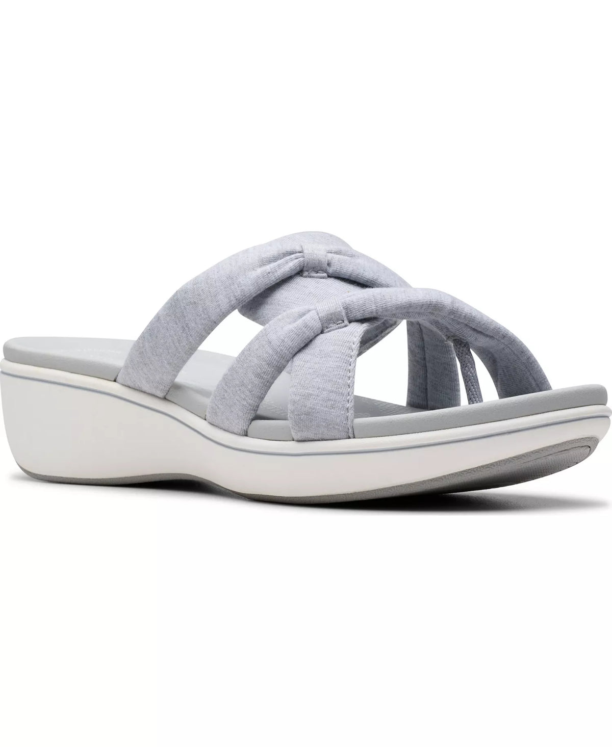 Clarks Cloudsteppers Breeze Rae Cam Slip-On Flat Sandals