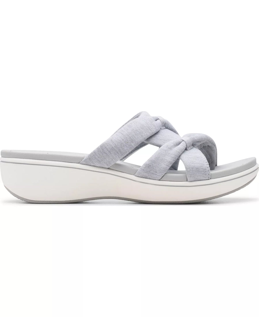 Clarks Cloudsteppers Breeze Rae Cam Slip-On Flat Sandals