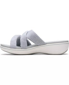 Clarks Cloudsteppers Breeze Rae Cam Slip-On Flat Sandals