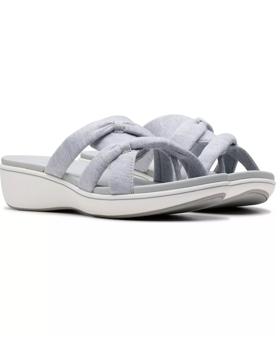 Clarks Cloudsteppers Breeze Rae Cam Slip-On Flat Sandals