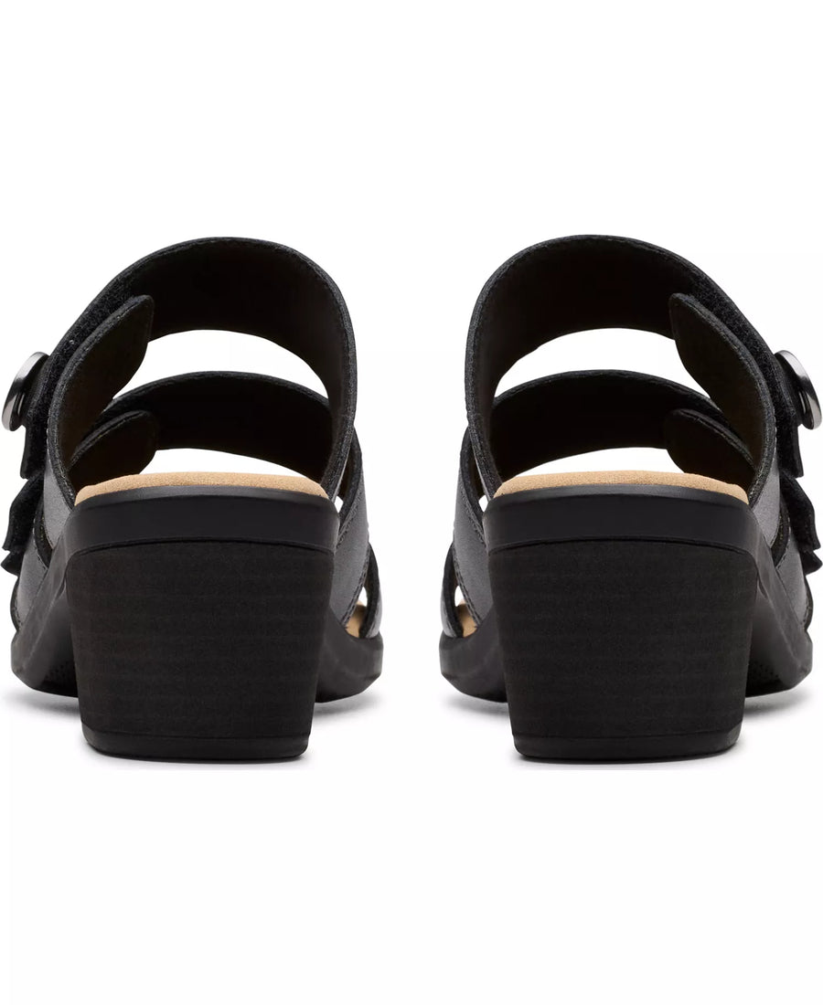 Clarks Collection Women's Emily2 Adella Block Heel Sandals