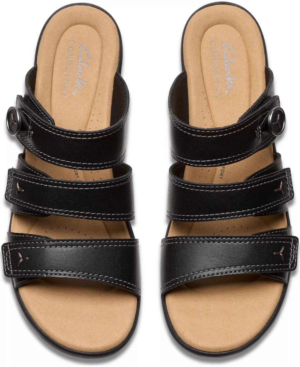 Clarks Collection Women's Emily2 Adella Block Heel Sandals