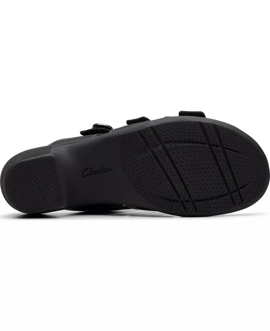 Clarks Collection Women's Emily2 Adella Block Heel Sandals