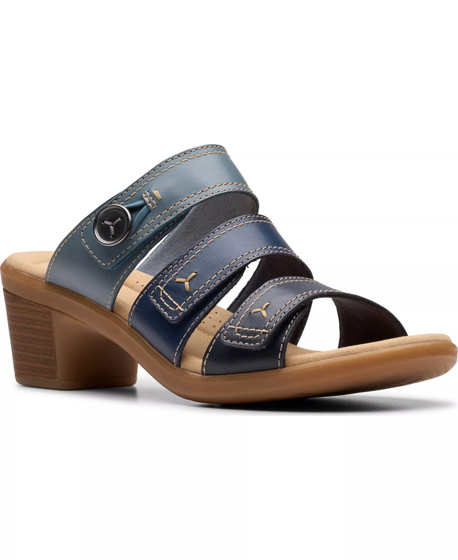 Clarks Collection Women's Emily2 Adella Block Heel Sandals
