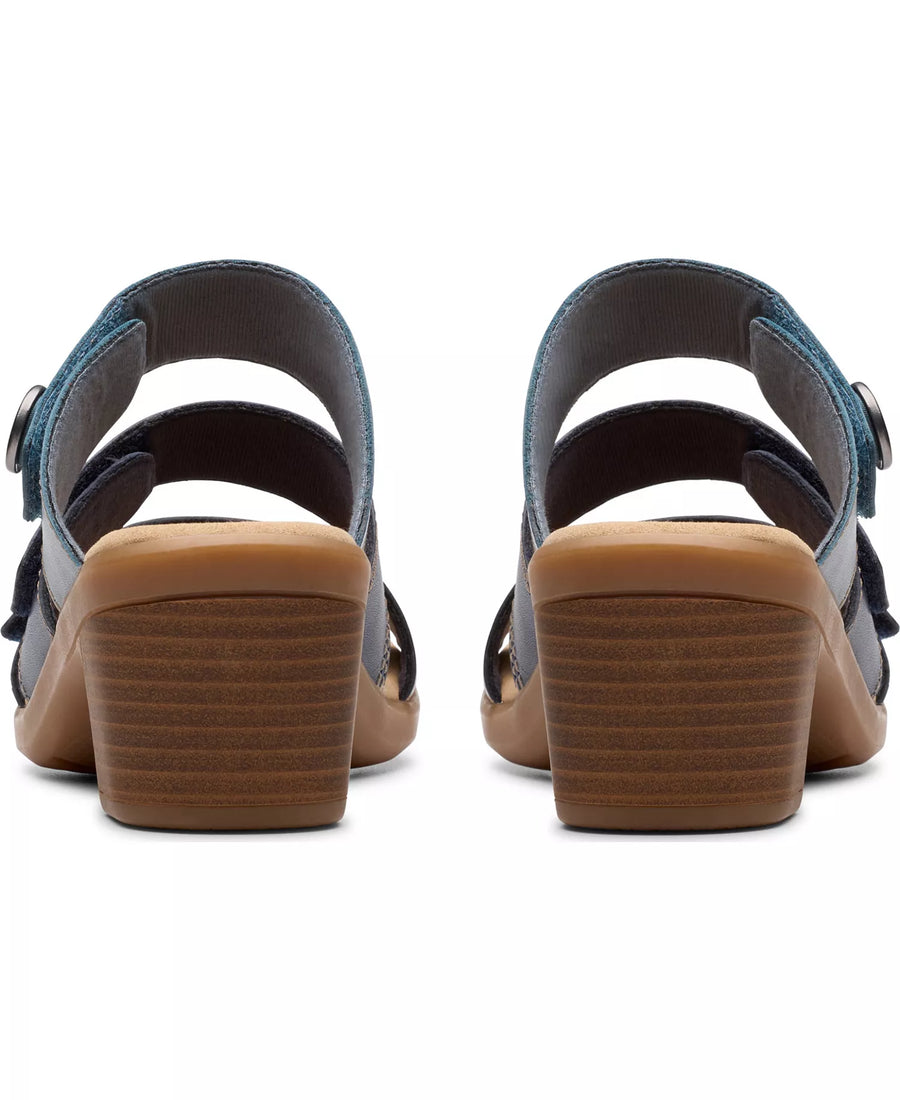 Clarks Collection Women's Emily2 Adella Block Heel Sandals