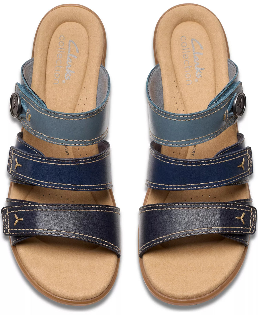 Clarks Collection Women's Emily2 Adella Block Heel Sandals
