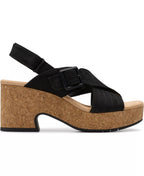 Clarks Collection Nerisa West Buckle Wedge Sandals