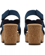 Clarks Collection Nerisa West Buckle Wedge Sandals