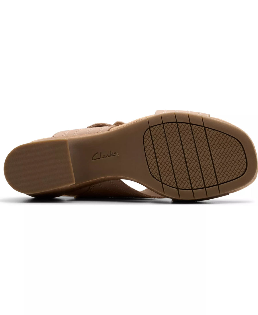 Clarks Collection Nerisa West Buckle Wedge Sandals