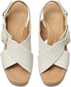 Clarks Collection Nerisa West Buckle Wedge Sandals