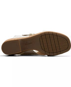 Clarks Collection Nerisa West Buckle Wedge Sandals