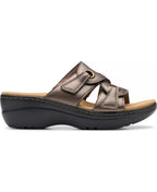 Clarks Merliah2 Cove Casual Leather Wedge Sandals