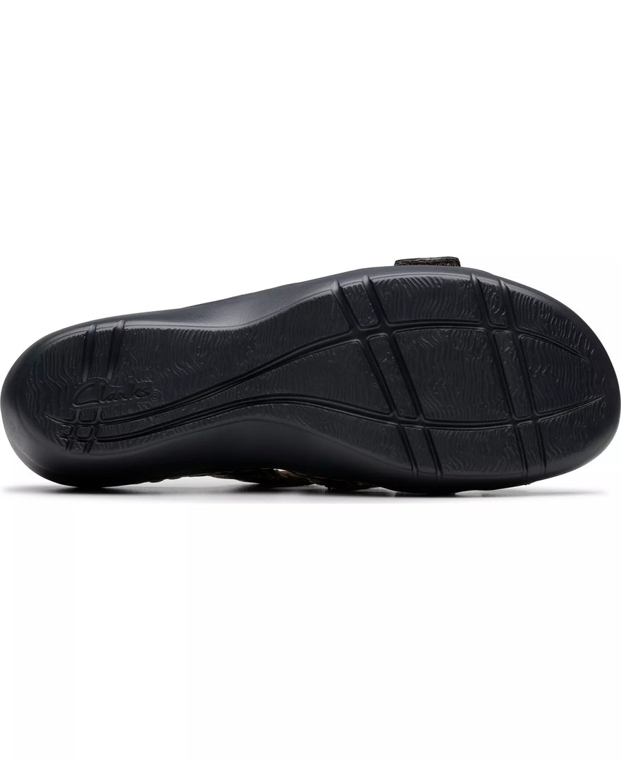 Clarks Merliah2 Cove Casual Leather Wedge Sandals