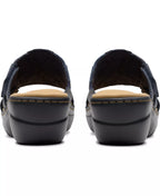 Clarks Merliah2 Belle Flower Leather Wedge Sandals