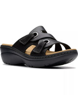 Clarks Merliah2 Cove Casual Leather Wedge Sandals
