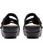 Clarks Merliah2 Cove Casual Leather Wedge Sandals