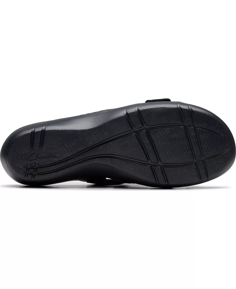 Clarks Merliah2 Cove Casual Leather Wedge Sandals