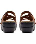 Clarks Merliah2 Cove Casual Leather Wedge Sandals
