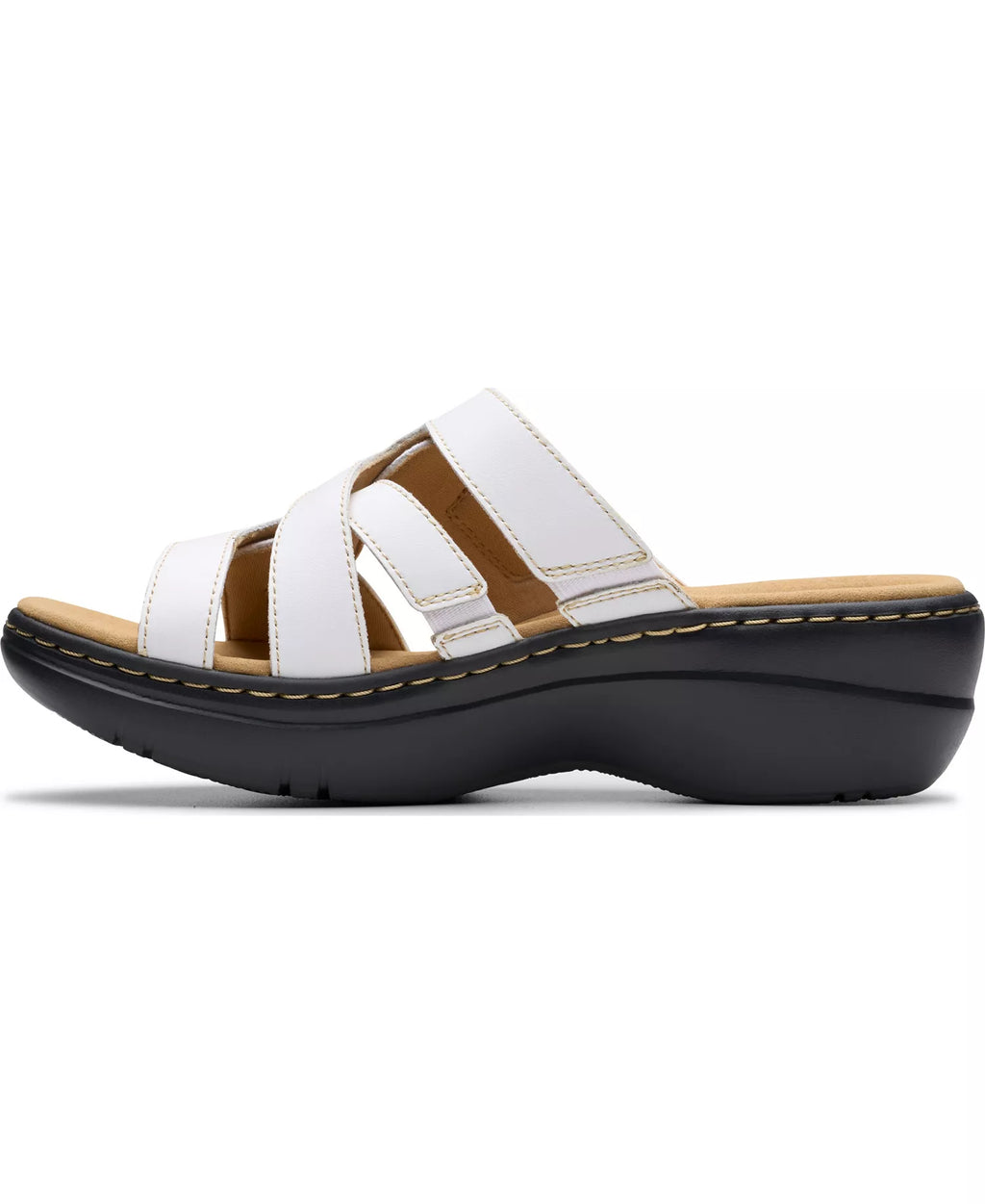 Clarks Women's Merliah2 Cove Casual Leather Wedge Sandals