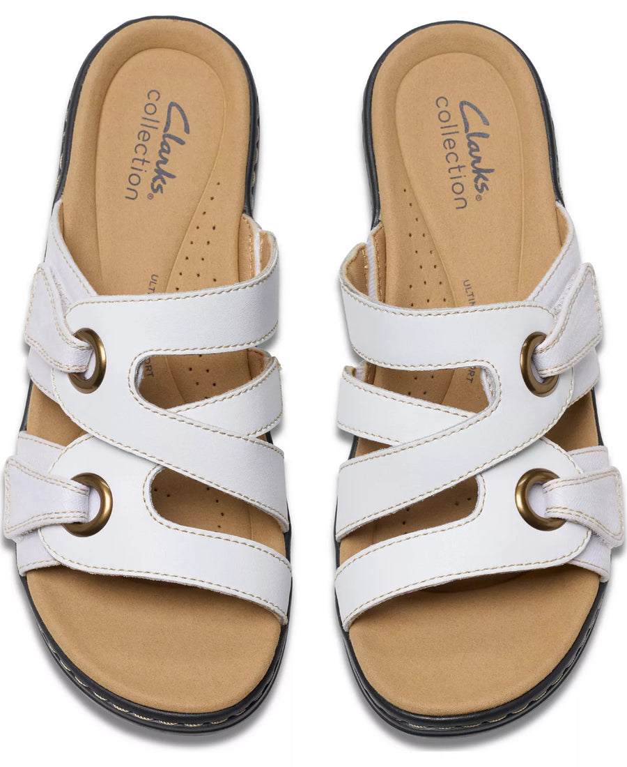 Clarks Women's Merliah2 Cove Casual Leather Wedge Sandals