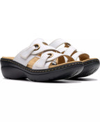 Clarks Women's Merliah2 Cove Casual Leather Wedge Sandals