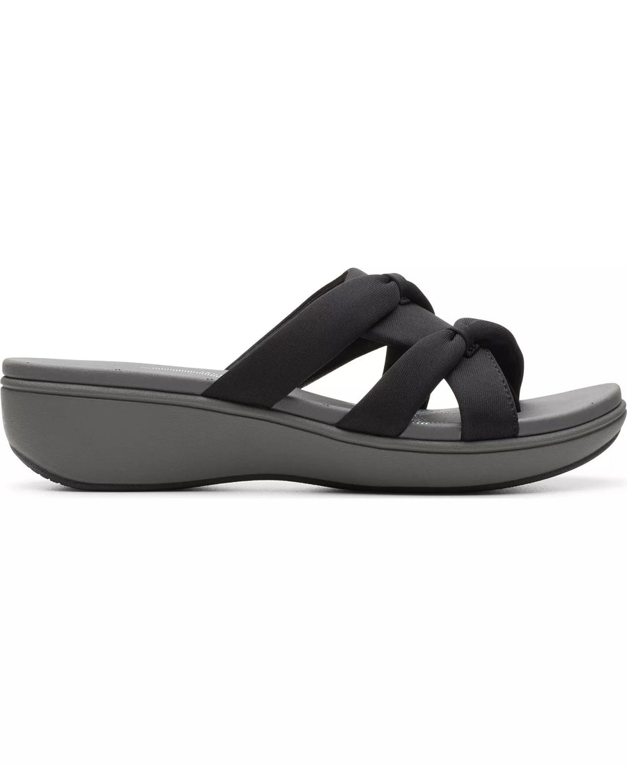 Clarks Cloudsteppers Breeze Rae Cam Slip-On Flat Sandals