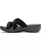 Clarks Cloudsteppers Breeze Rae Cam Slip-On Flat Sandals