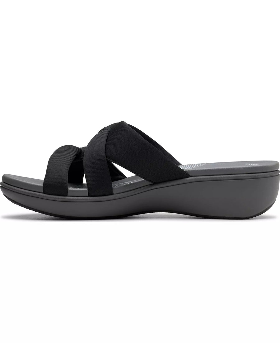 Clarks Cloudsteppers Breeze Rae Cam Slip-On Flat Sandals