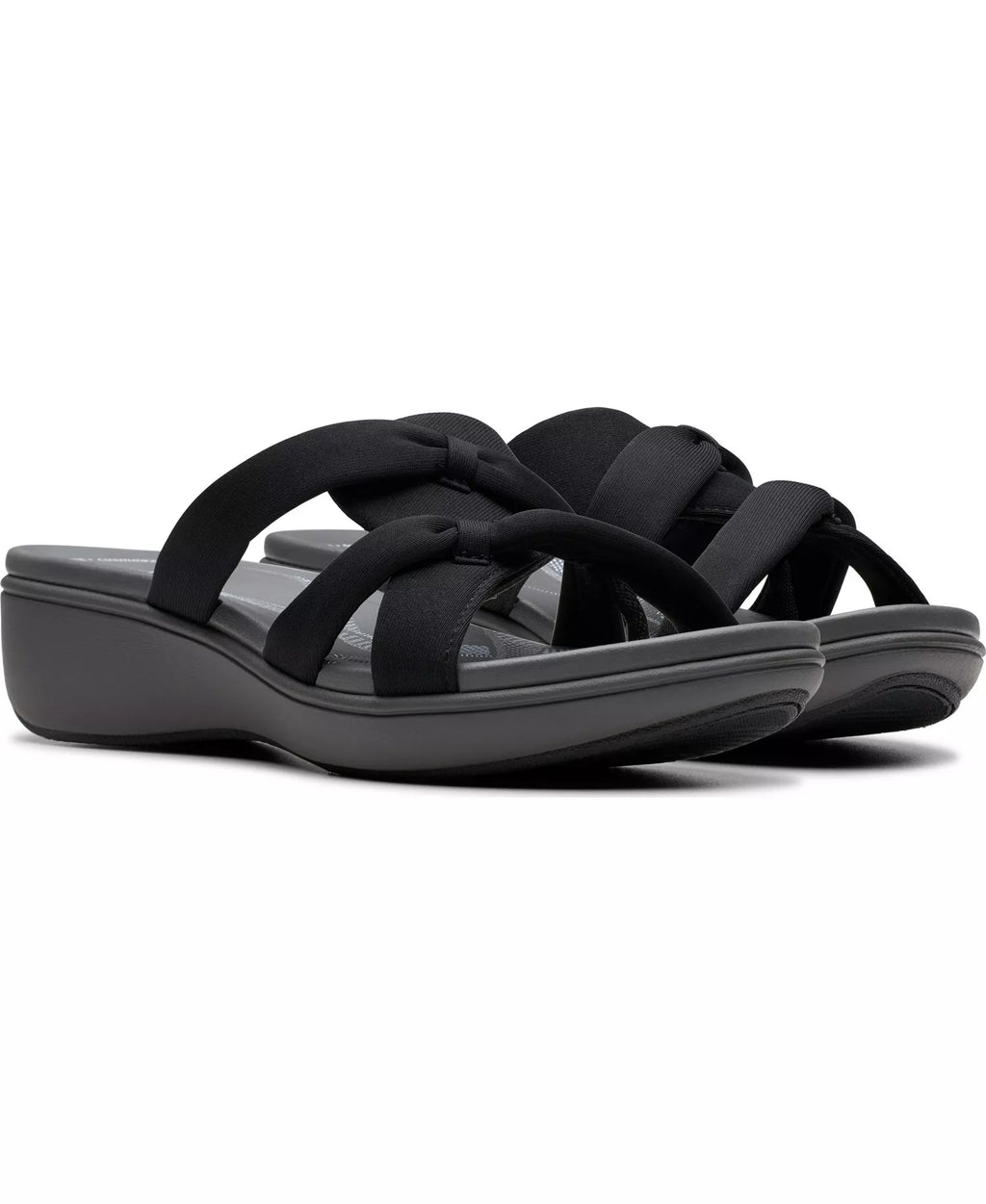 Clarks Cloudsteppers Breeze Rae Cam Slip-On Flat Sandals