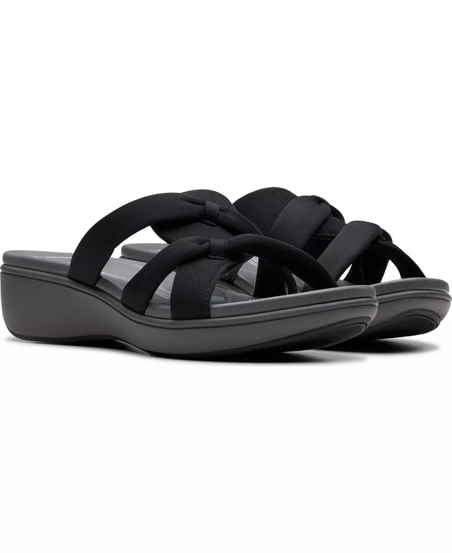 Clarks Cloudsteppers Breeze Rae Cam Slip-On Flat Sandals