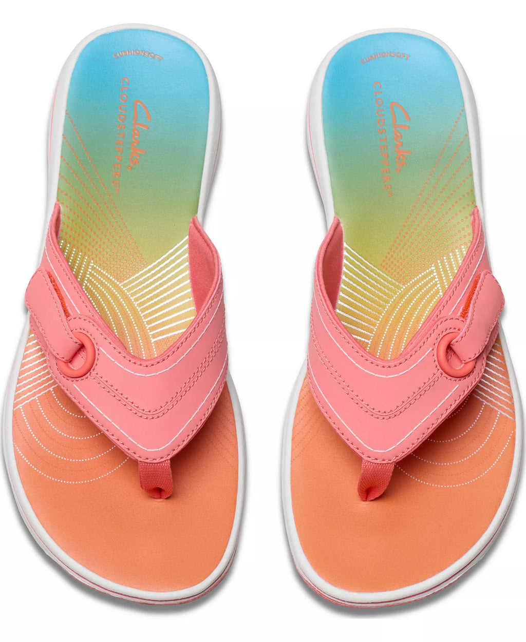 Clarks Cloudsteppers Breeze Reyna Flip-Flop Sandals