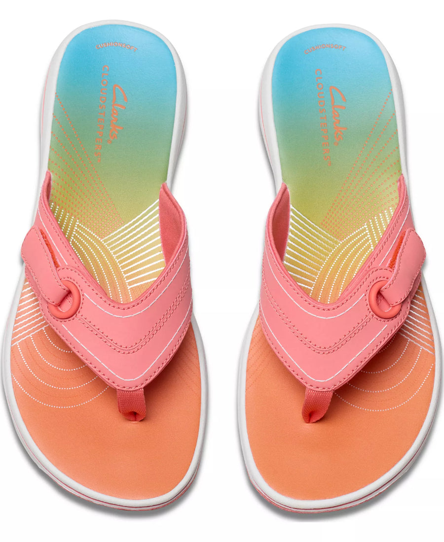 Clarks Cloudsteppers Breeze Reyna Flip-Flop Sandals