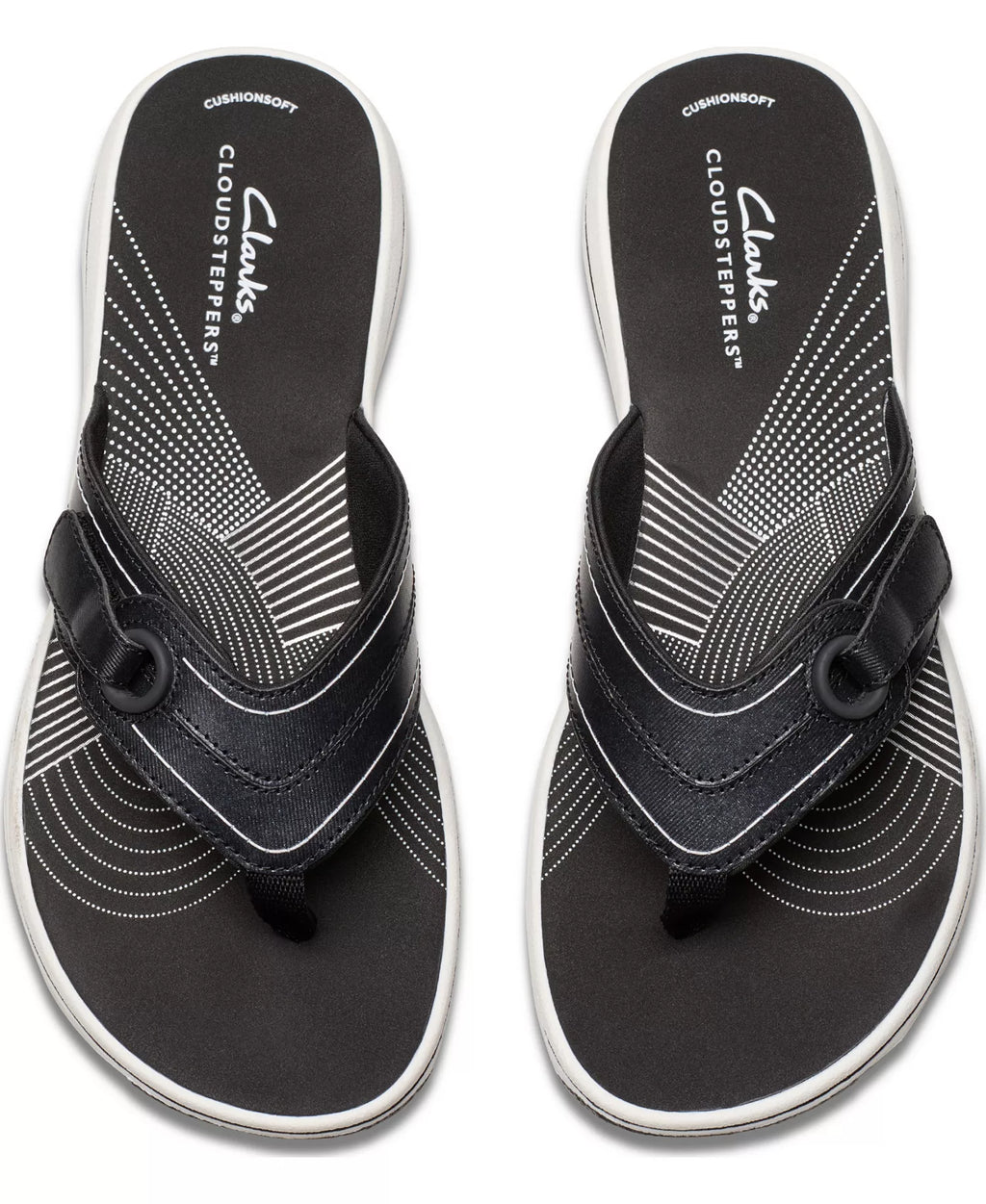 Clarks Cloudsteppers Breeze Reyna Flip-Flop Sandals